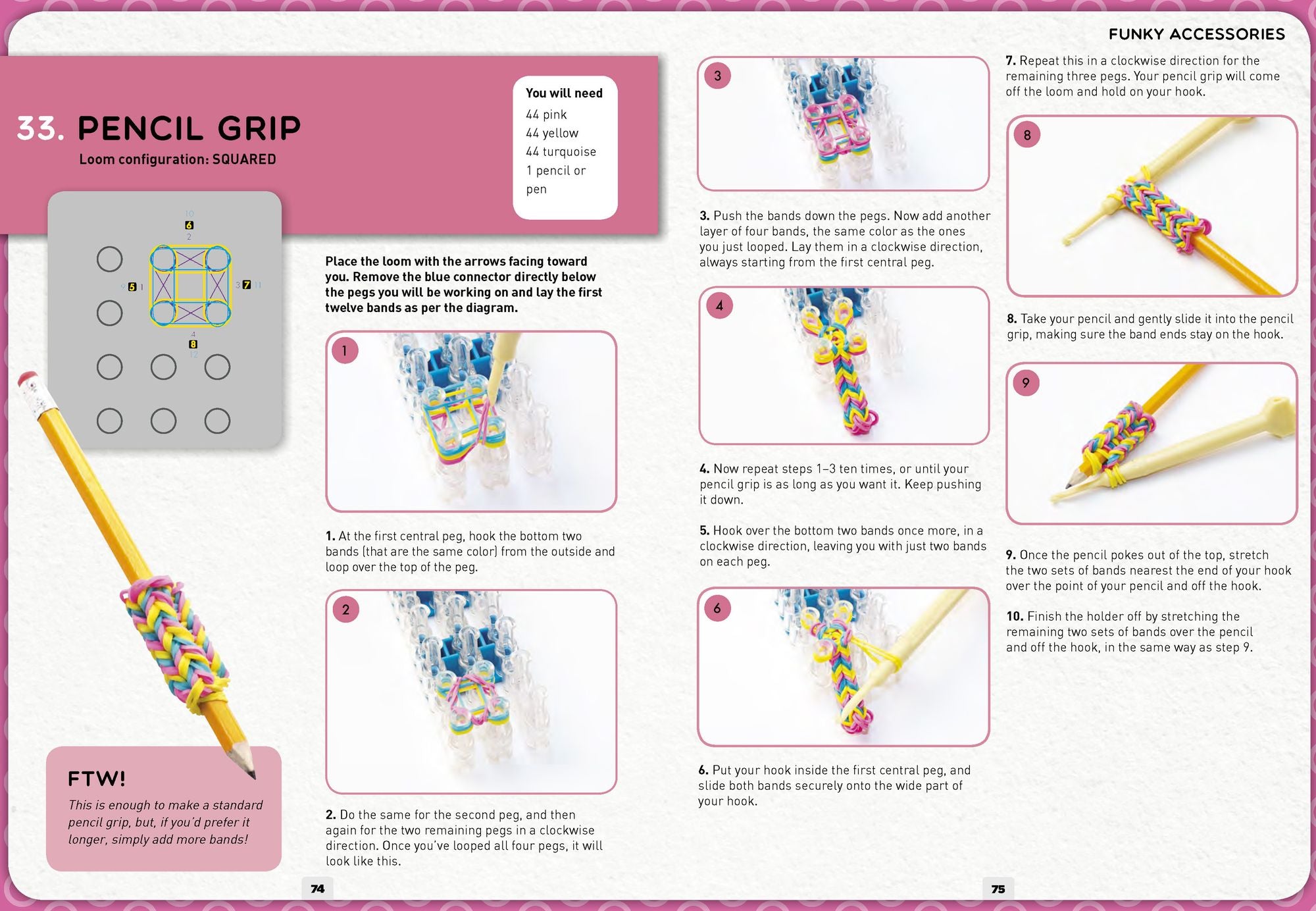 Loom Band It: 60 Rubberband Projects for the Budding Loomineer