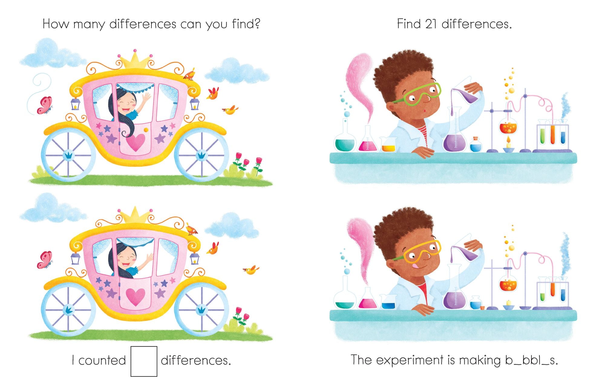My First Spot the Difference: Over 50 Fantastic Puzzles