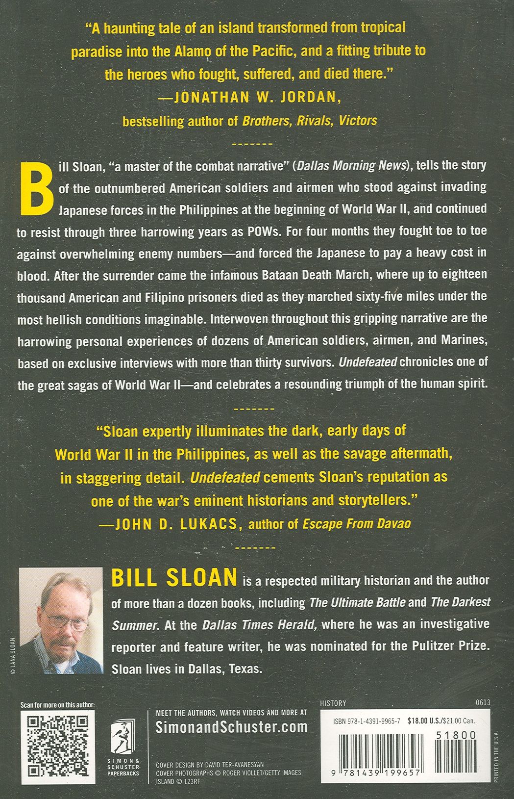 Undefeated: America's Heroic Fight for Bataan and Corregidor
