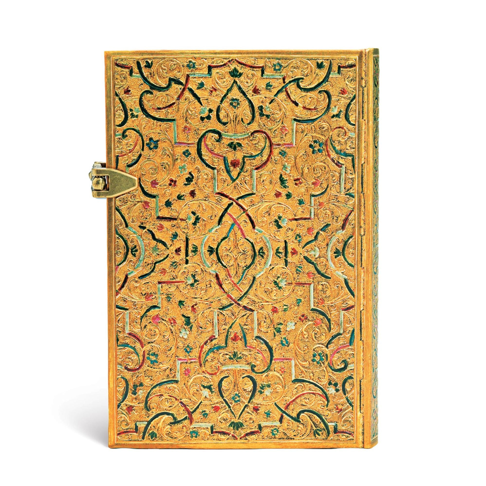 Paperblanks Gold Inlay Hardcover Journals Mini 208 pg Lined