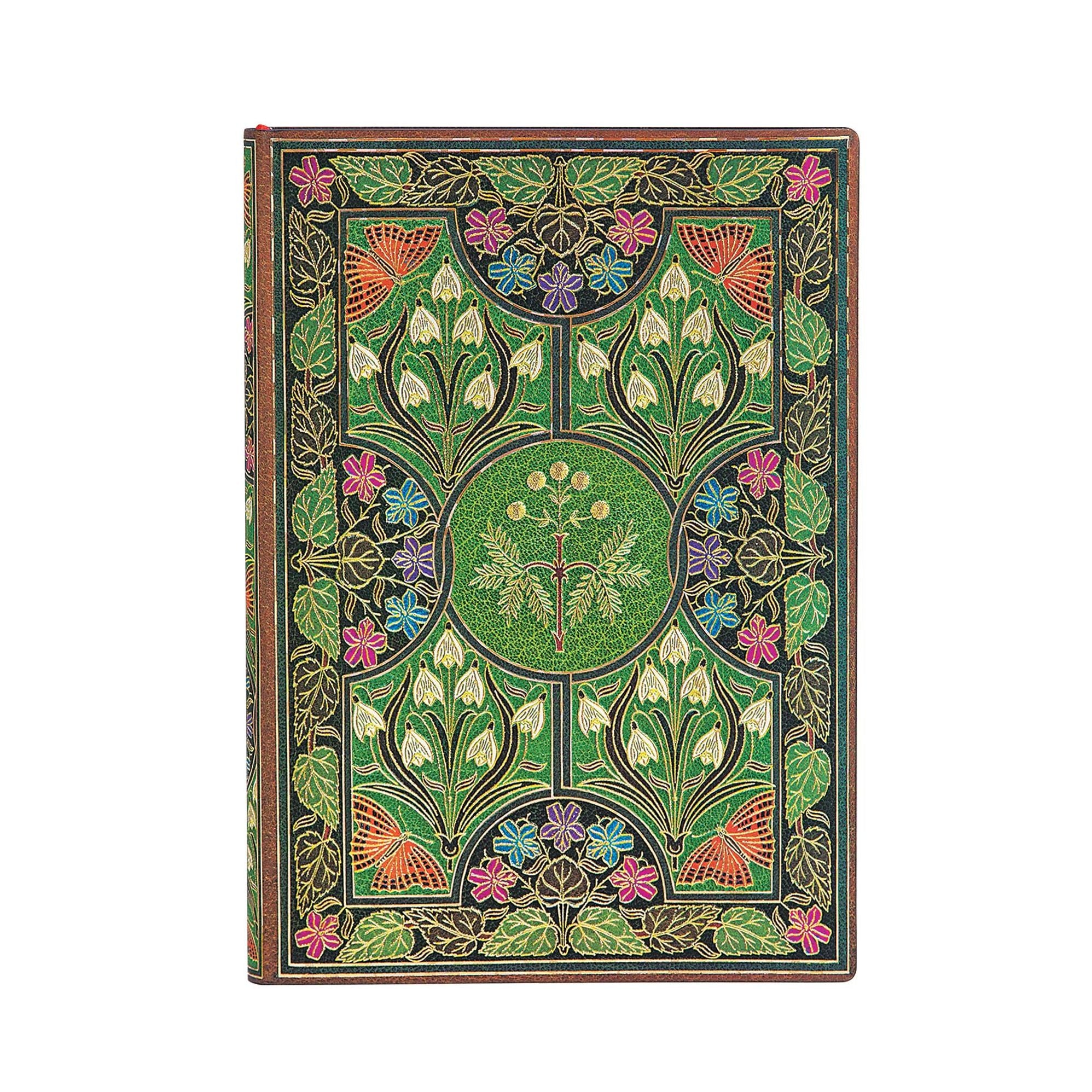 Paperblanks Poetry in Bloom Softcover Flexis Midi 176 pg Lined