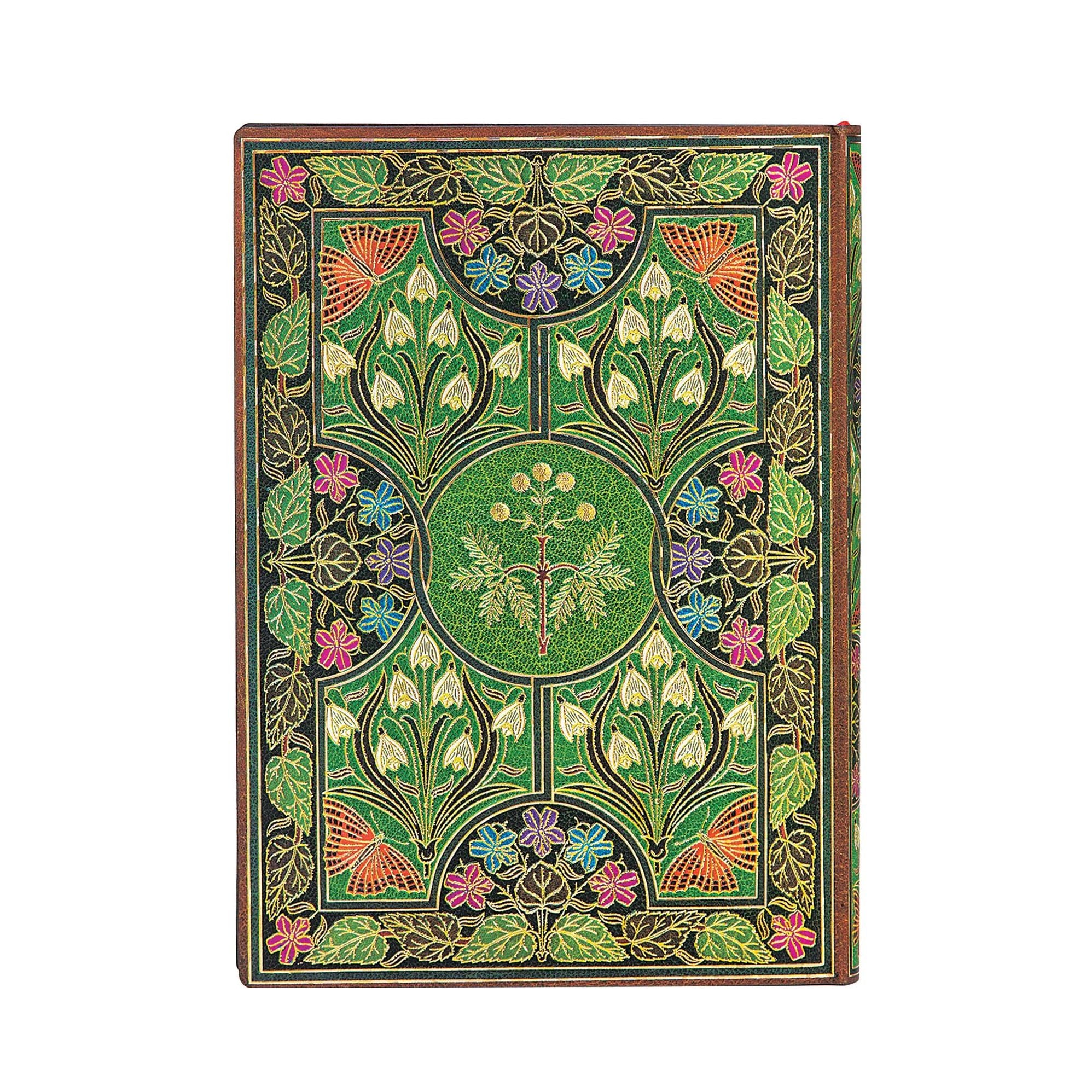 Paperblanks Poetry in Bloom Softcover Flexis Midi 176 pg Lined