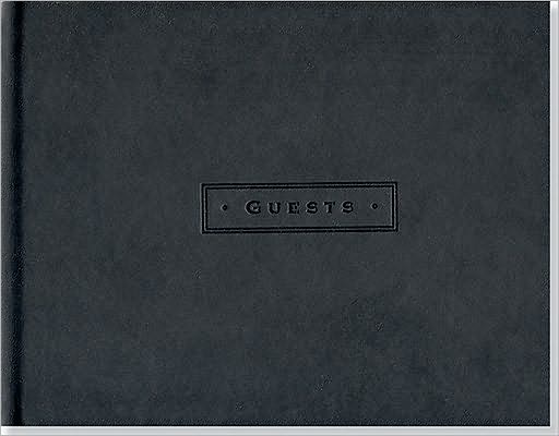 Classic Black Guest Book