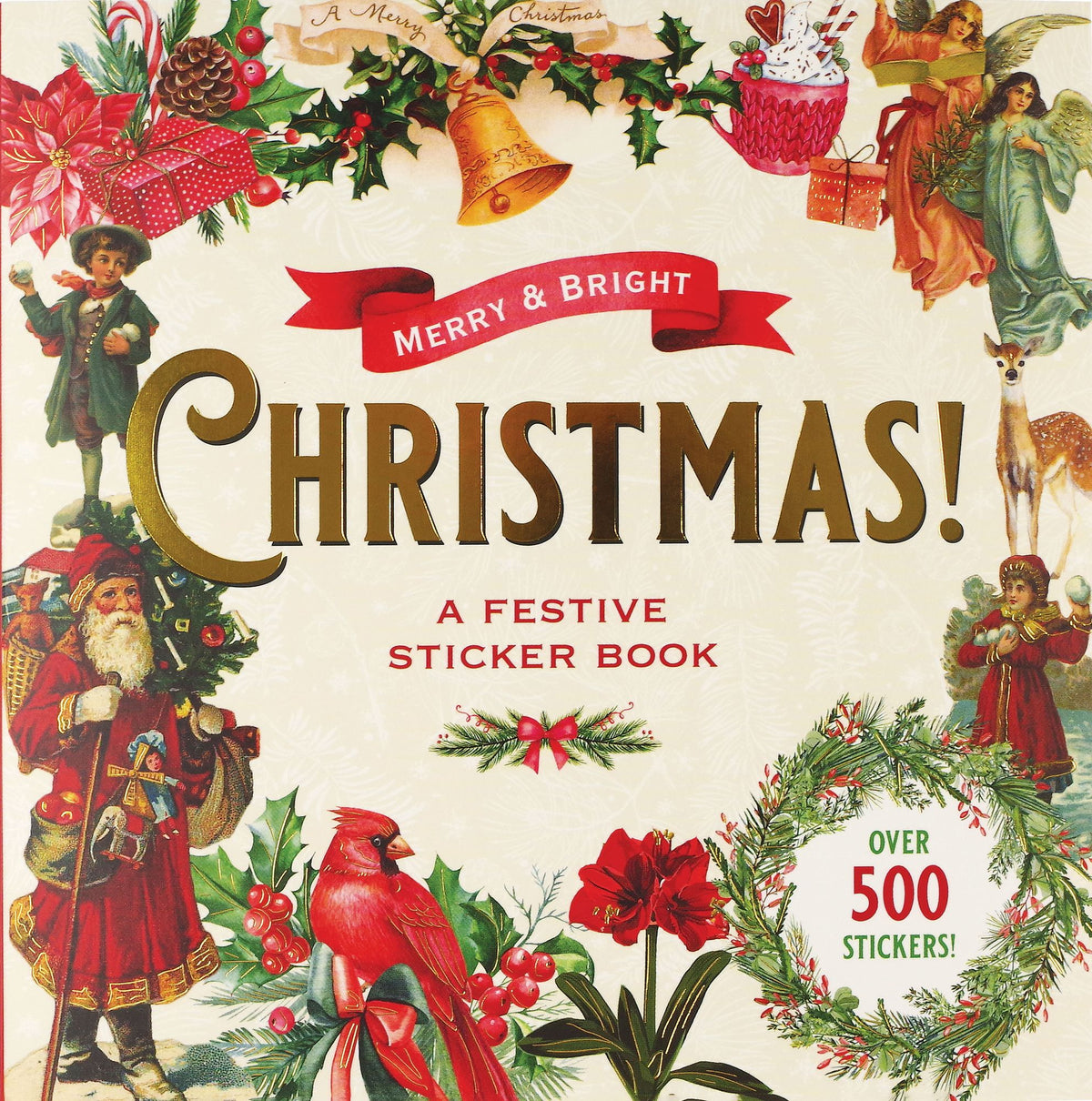 Merry & Bright Christmas: A Festive Sticker Book