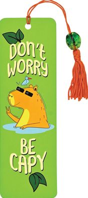 Beaded Bookmark Capybara