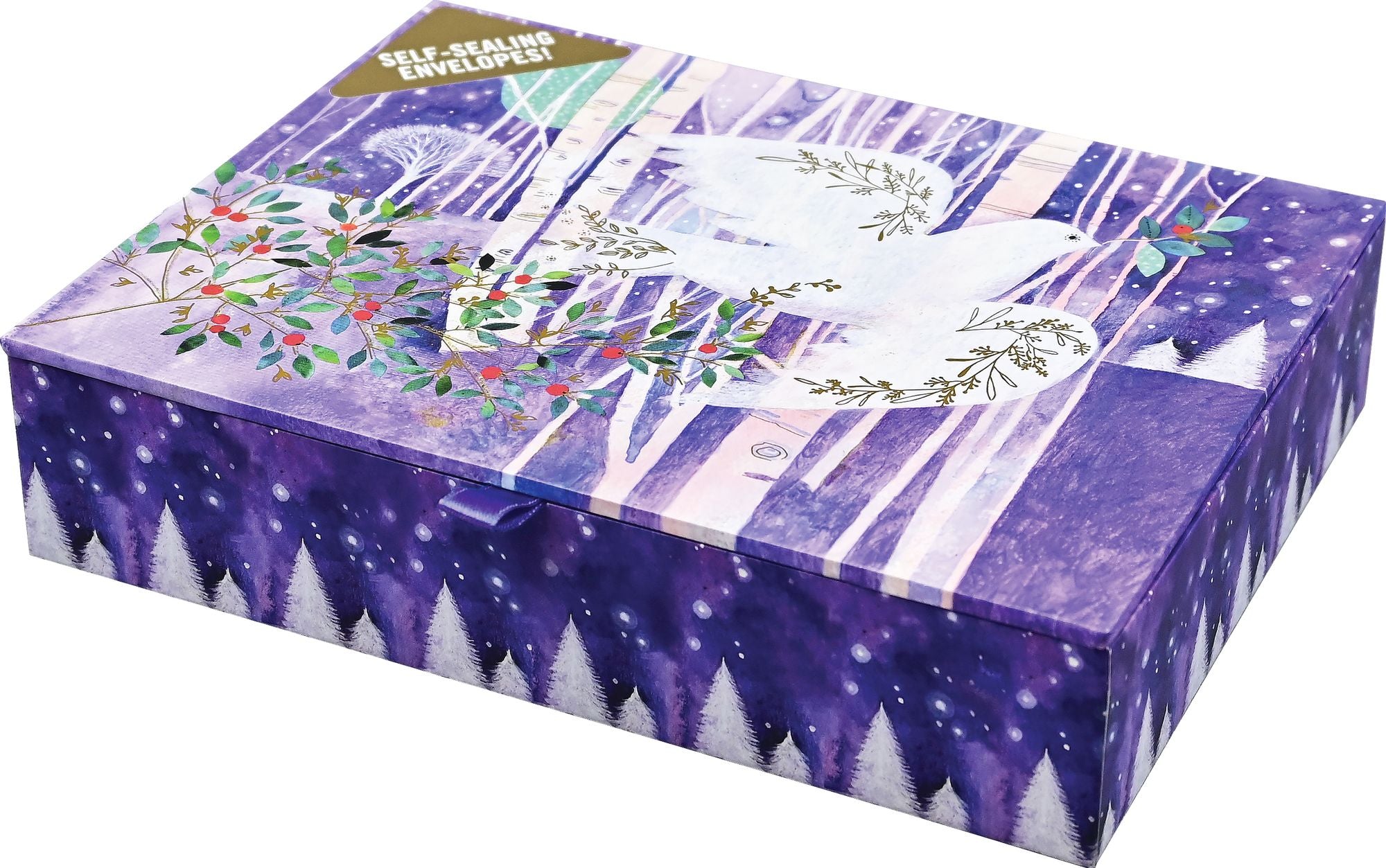 Watercolor Dove Deluxe Boxed Holiday Cards