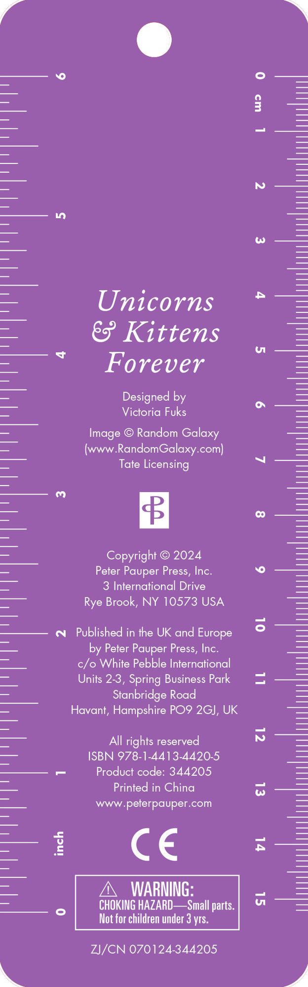 Unicorns & Kittens Forever Beaded Bookmark