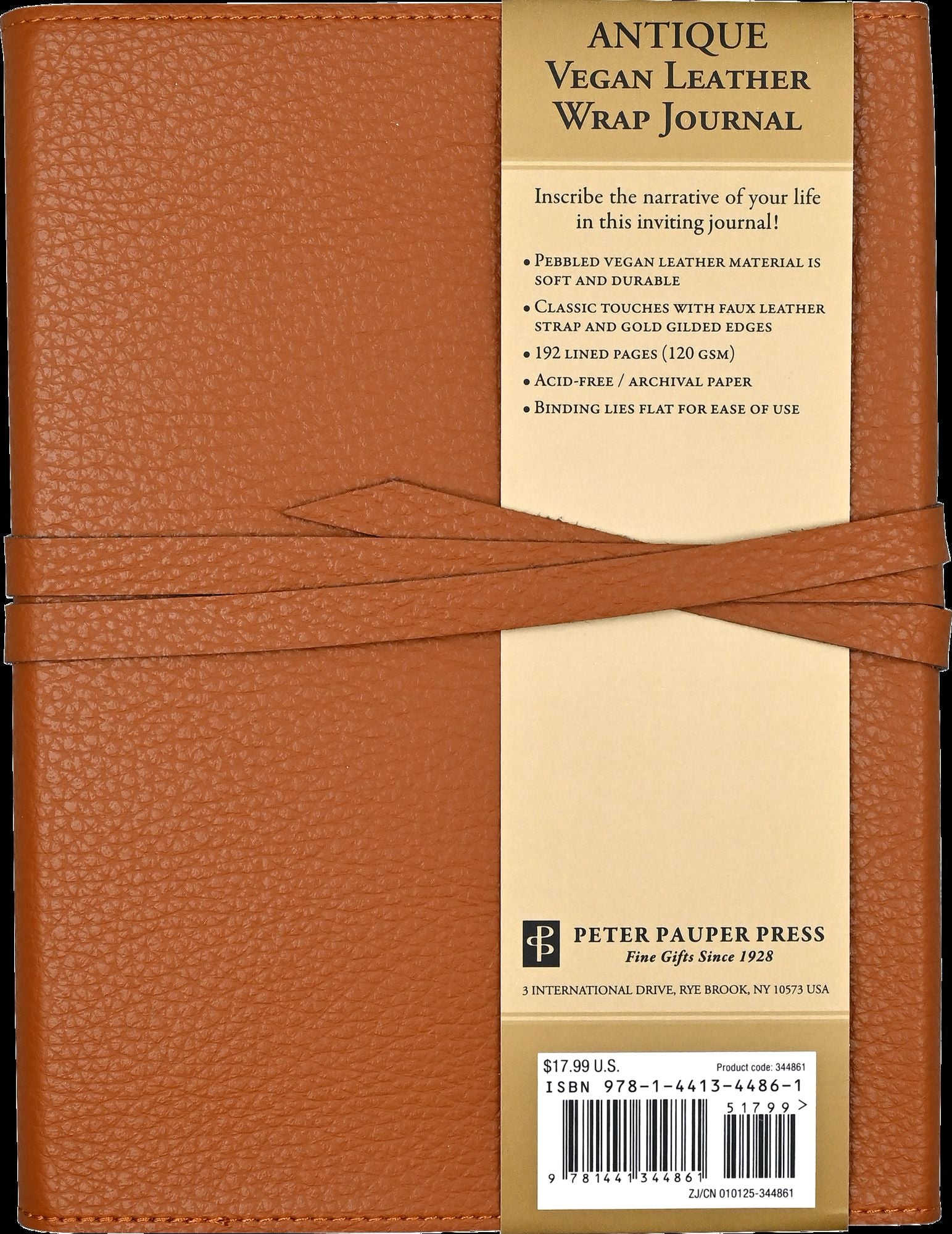 Leather Wrap Journal (Diary, Notebook)