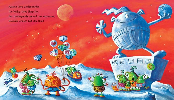Aliens in Underpants Save the World (Underpants Books Series)