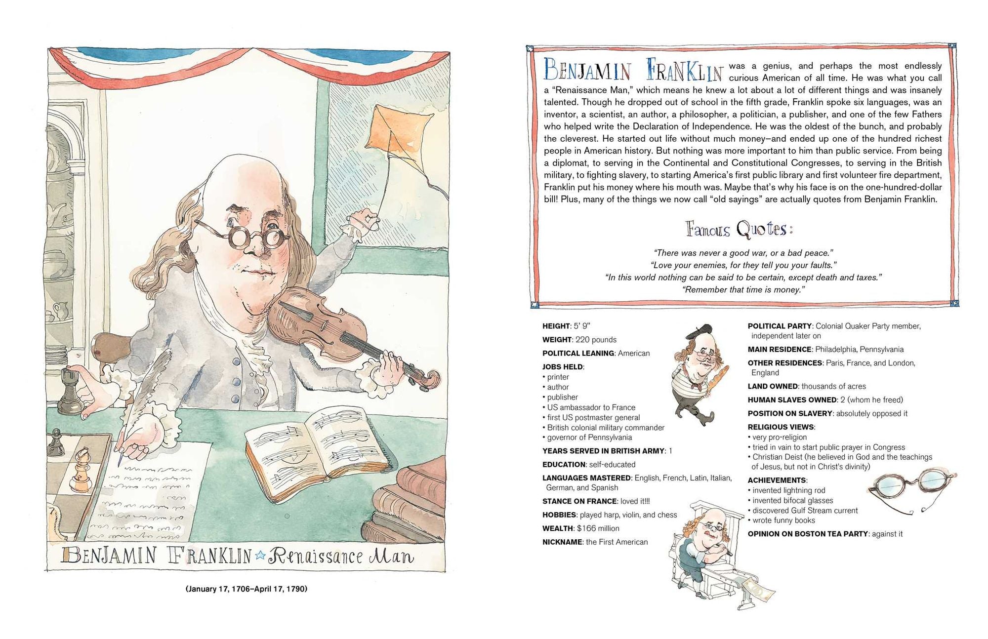 The Founding Fathers!: Those Horse-Ridin', Fiddle-Playin', Book-Readin', Gun-Totin' Gentlemen Who Started America