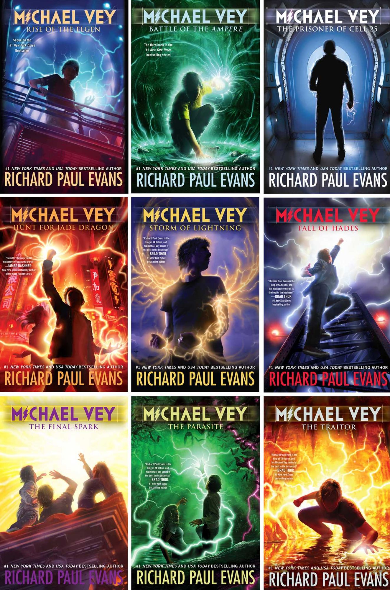 Rise of the Elgen (Michael Vey Series #2)