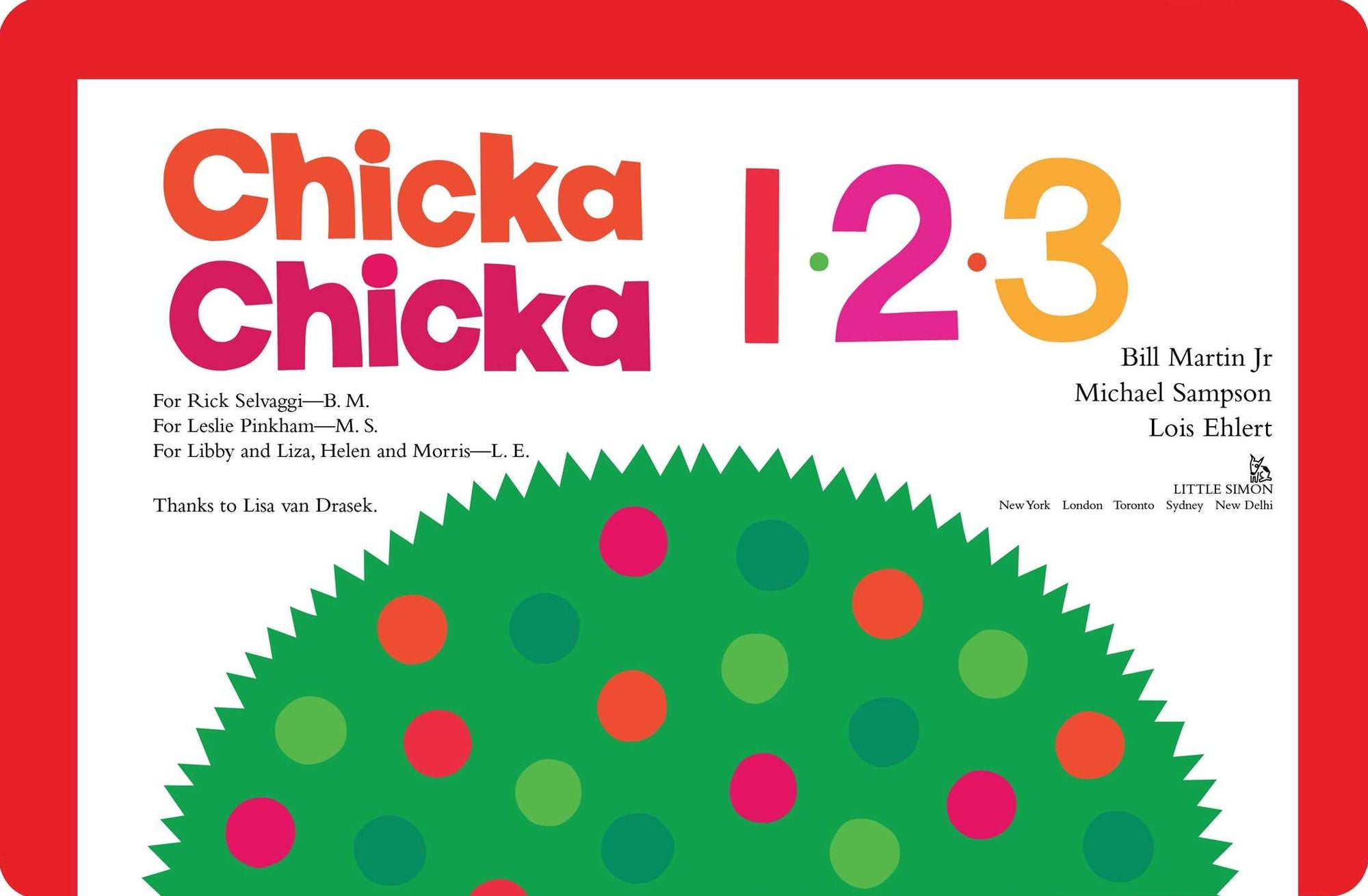 Chicka Chicka 1, 2, 3: Oversized Lap Board Book