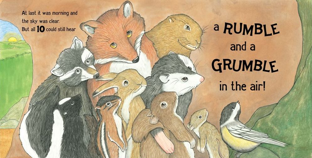 The Big Storm: A Very Soggy Counting Book