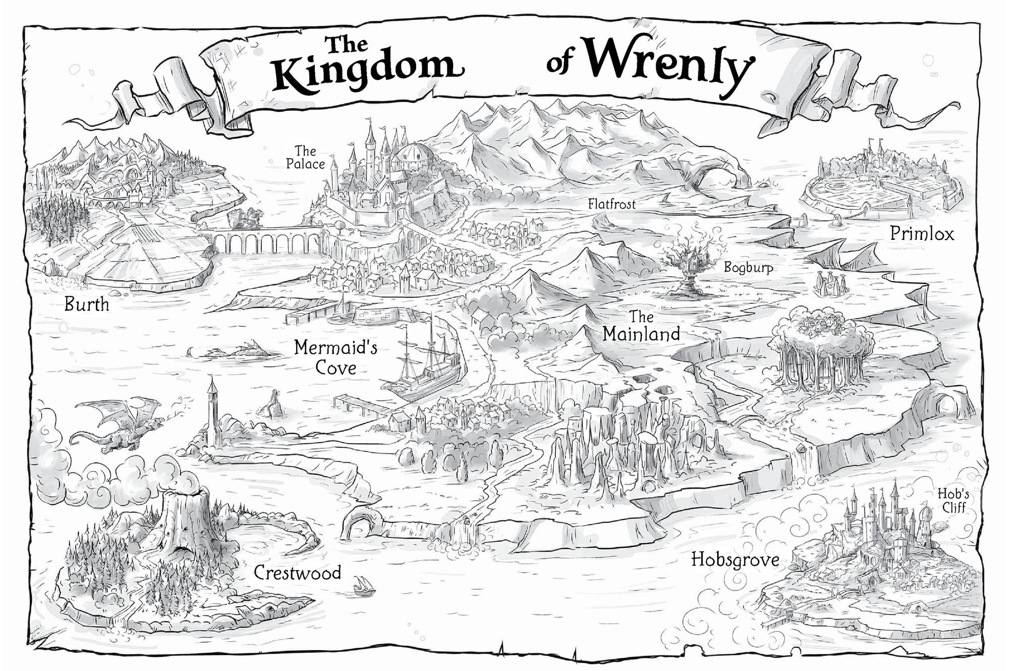 The Lost Stone (The Kingdom of Wrenly Series #1)