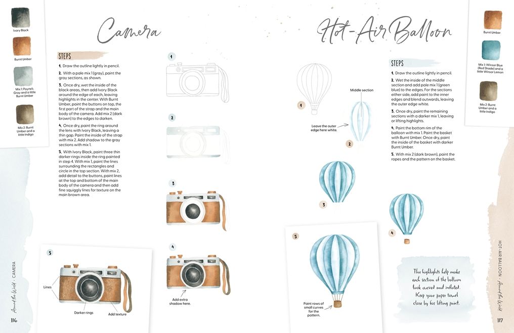 How to Paint It!: 100 simple watercolor paintings in six steps or less
