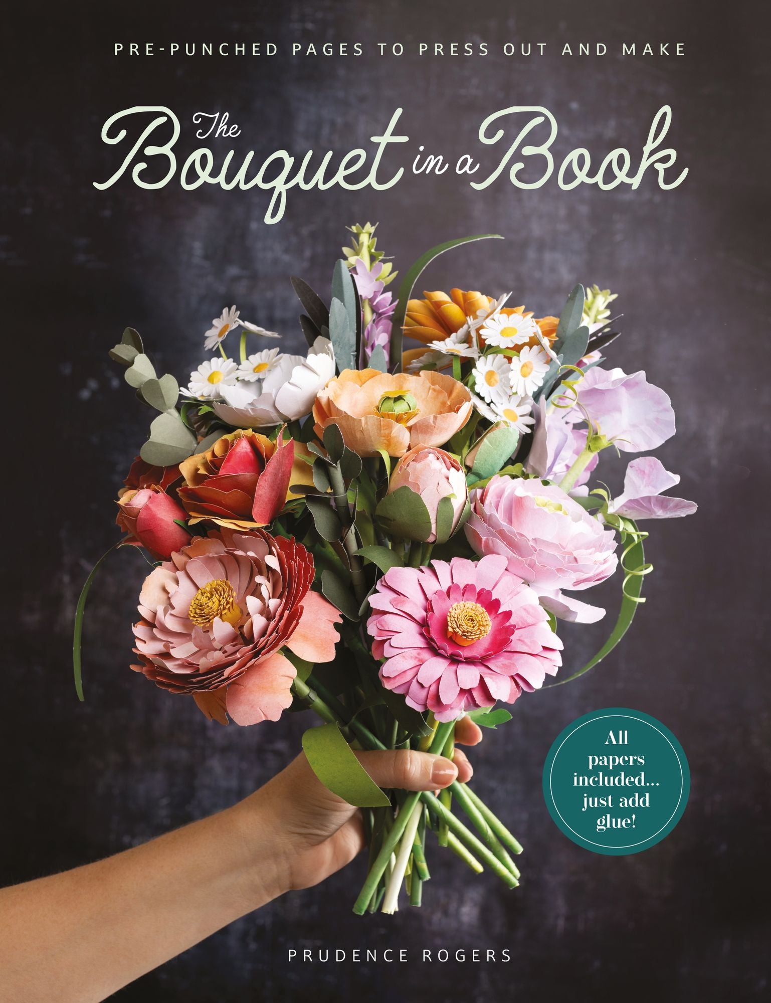 The Bouquet in a Book: Pre-punched pages to press out and make
