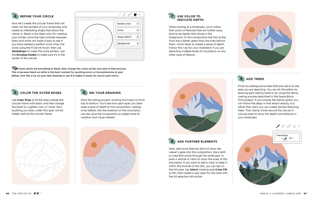 Get Started with Procreate: The 10-Step Guide to Drawing on Your iPad: Contains 20 Project Tutorials