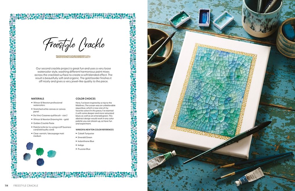 Creative Abstract Mixed Media: The beginner's guide to expressive painting with watercolor and more!