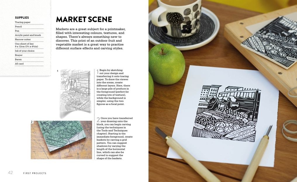 Linocut Printmaking in the City: Tools and Techniques for the Urban Artist