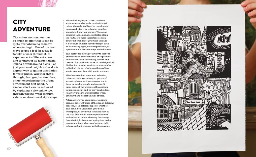 Linocut Printmaking in the City: Tools and Techniques for the Urban Artist