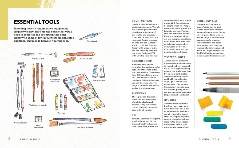 Sketching in the City: Tools and Techniques for the Urban Artist