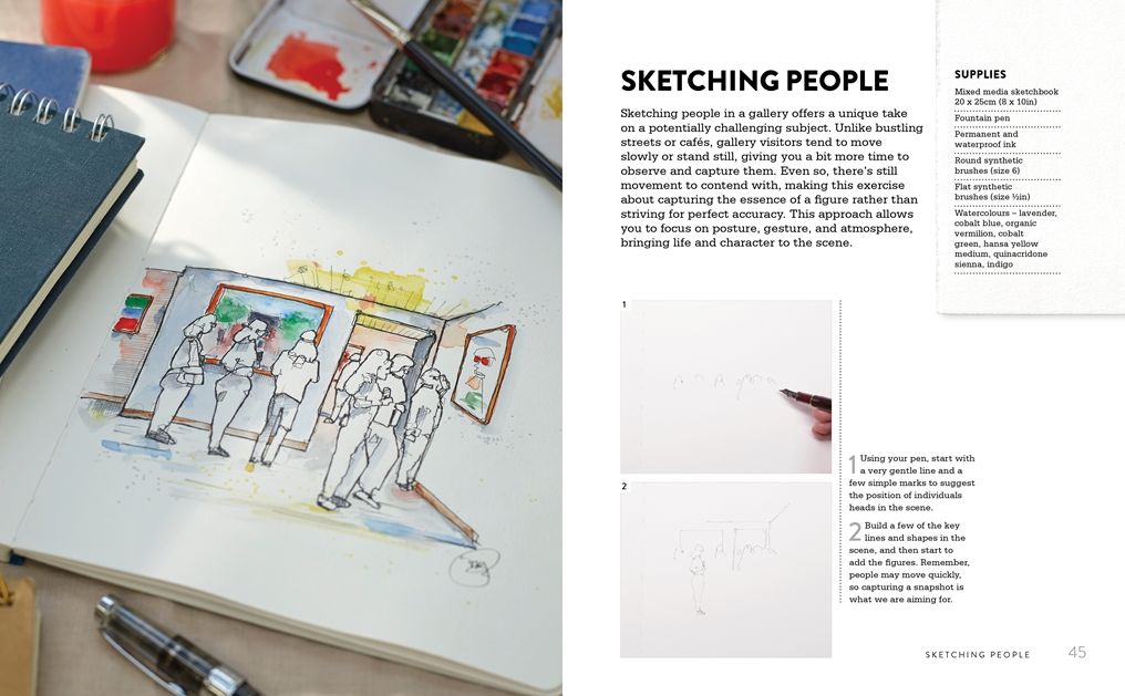 Sketching in the City: Tools and Techniques for the Urban Artist