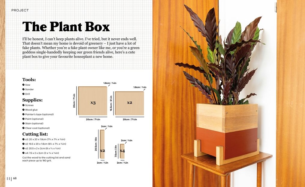 Make Things. From Wood: Easy woodworking skills and designs for the modern maker