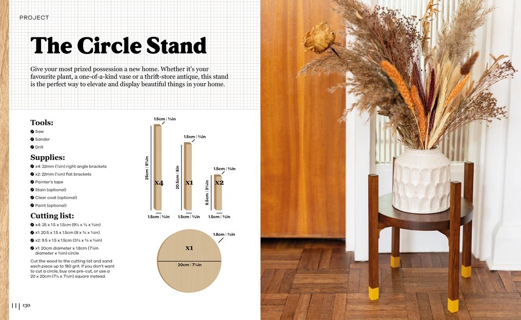 Make Things. From Wood: Easy woodworking skills and designs for the modern maker