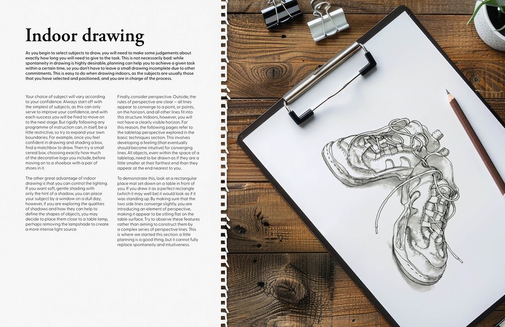 Learn to Draw in an Hour a Day: Techniques, Exercises and Practice Projects to Master the Art of Drawing and Painting