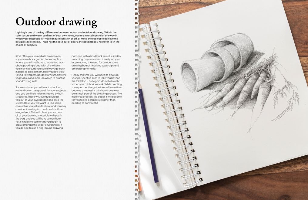 Learn to Draw in an Hour a Day: Techniques, Exercises and Practice Projects to Master the Art of Drawing and Painting