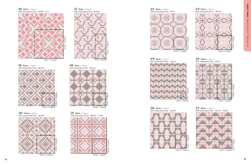 200 Japanese Cross Stitch Designs: Traditional, geometric, retro and floral patterns for mindful stitching