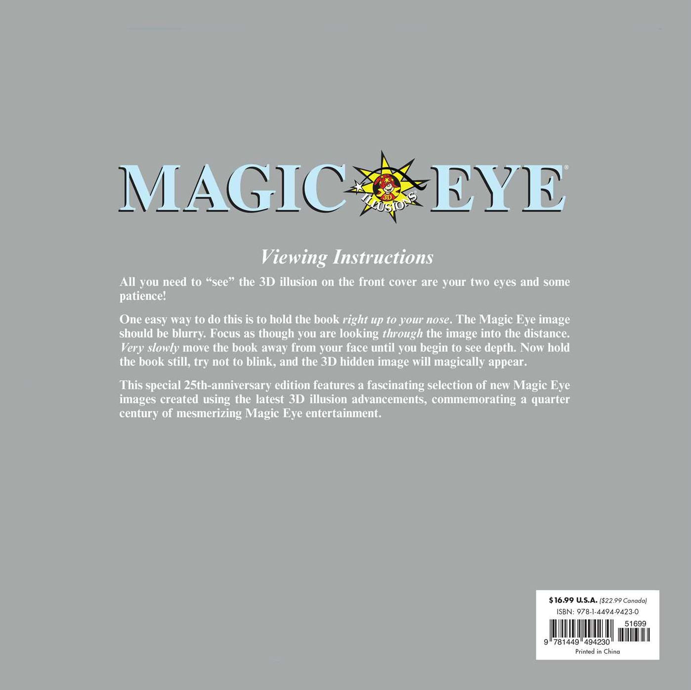 Magic Eye 25th Anniversary Book