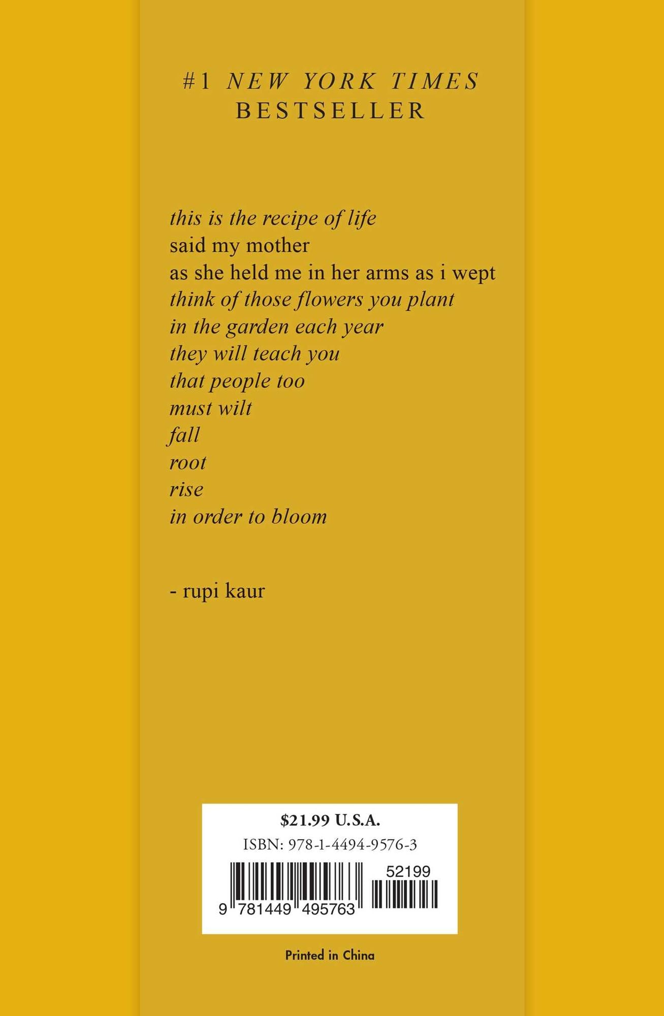 The Sun and Her Flowers