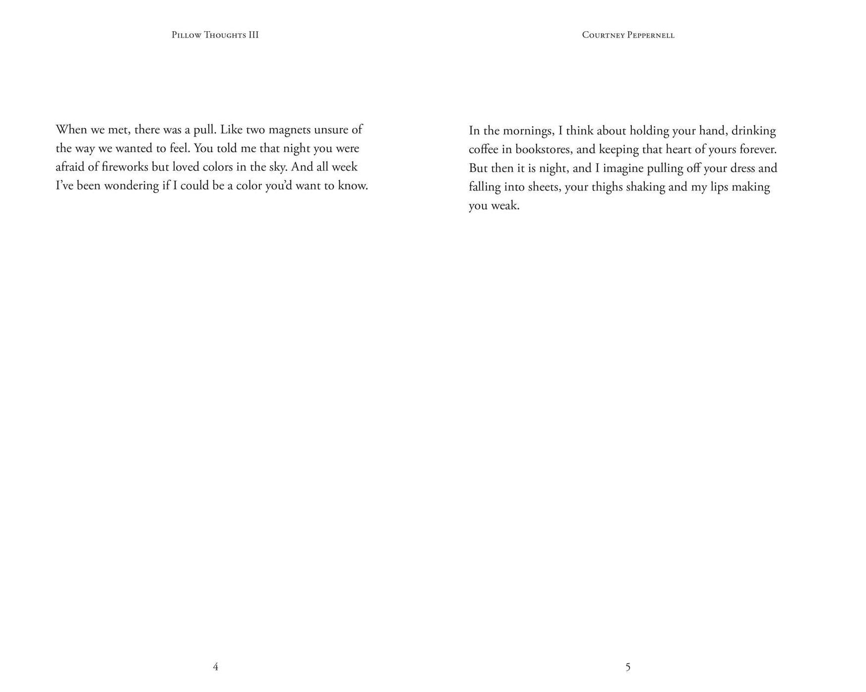 Pillow Thoughts III: Mending the Mind