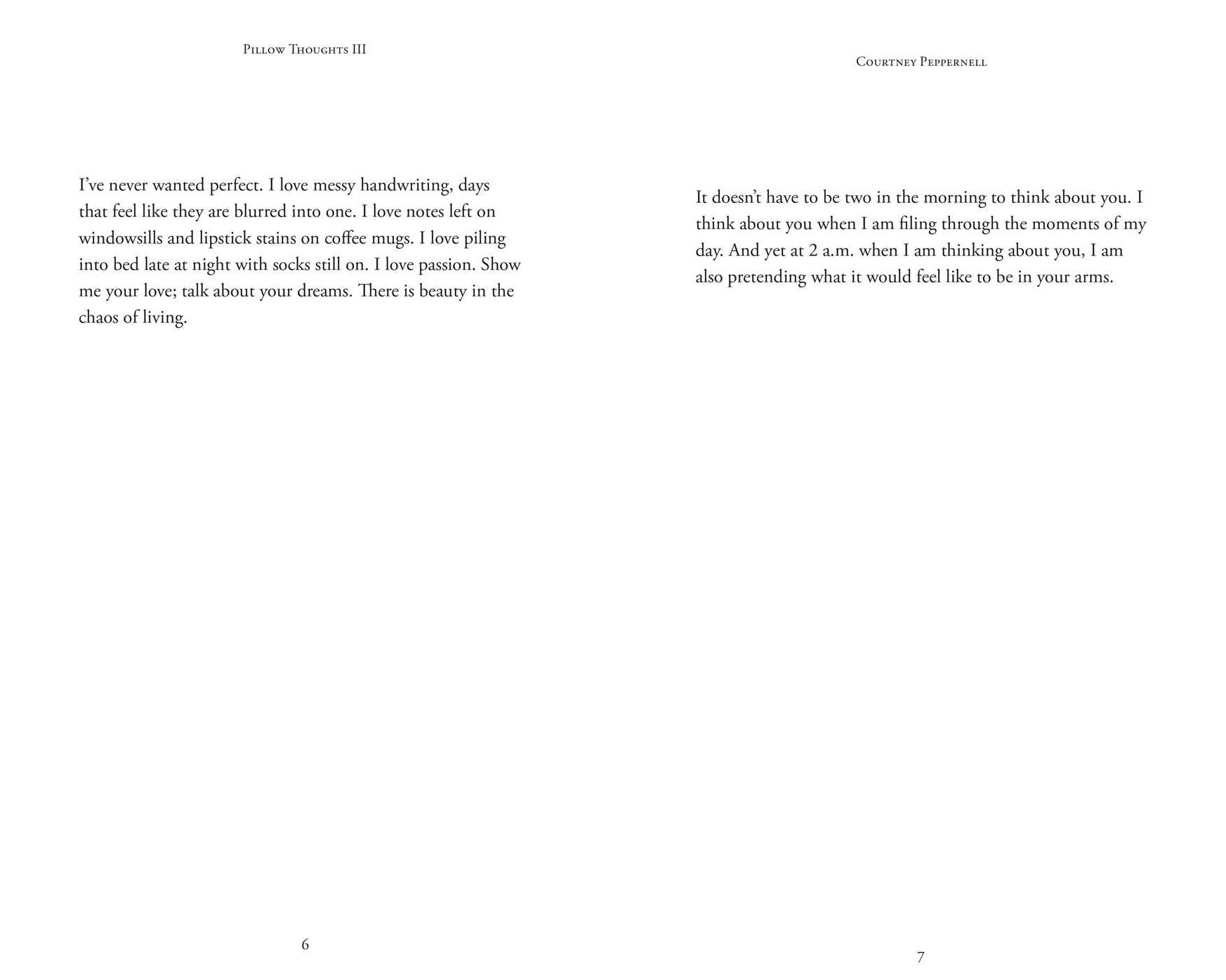 Pillow Thoughts III: Mending the Mind