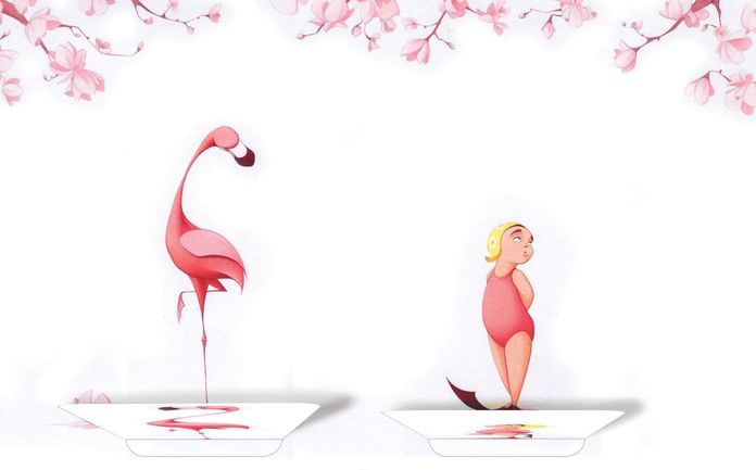Flora and the Flamingo (Caldecott Honor Book)