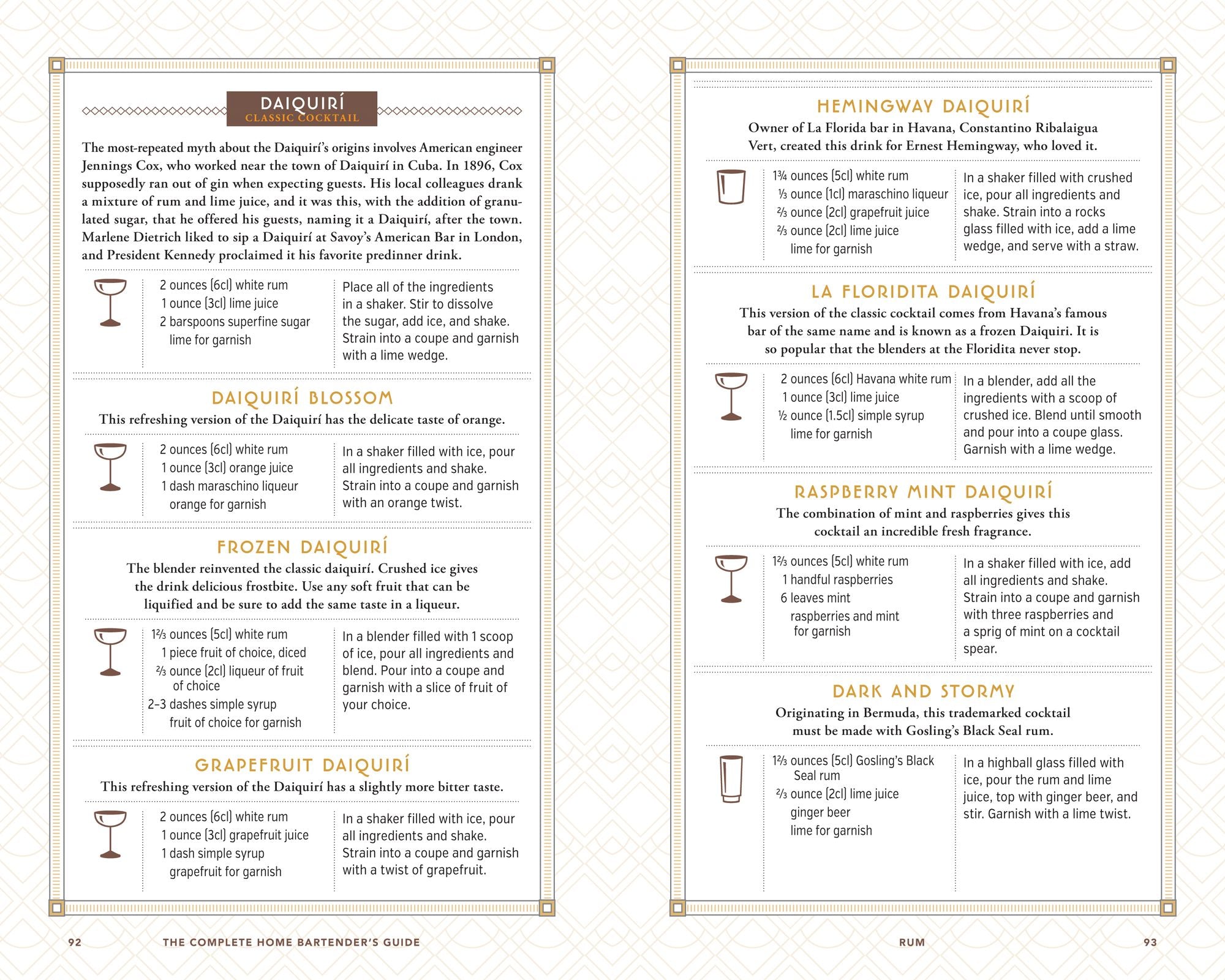 The Complete Home Bartender's Guide: Tools, Ingredients, Techniques, & Recipes for the Perfect Drink - A Cocktail Book