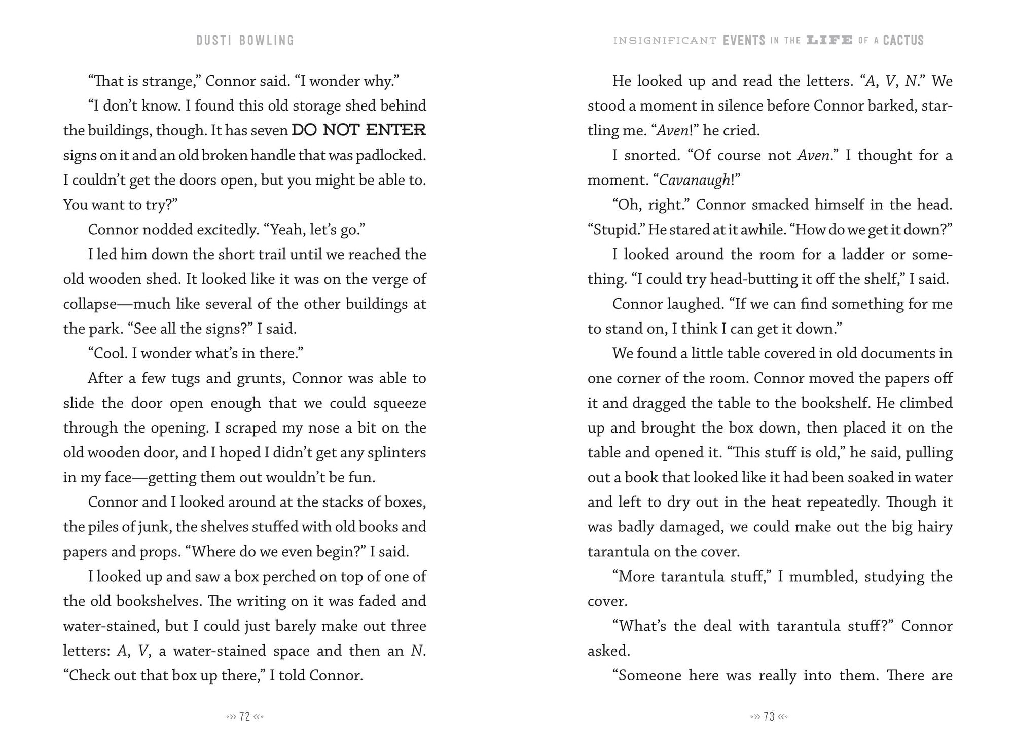Insignificant Events in the Life of a Cactus (Life of a Cactus Series #1)