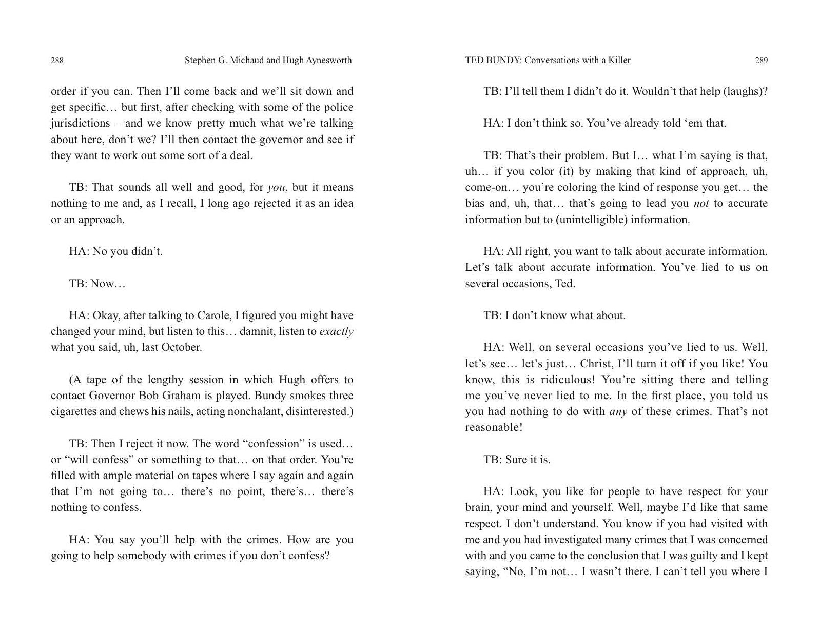 Ted Bundy: Conversations with a Killer: The Death Row Interviews