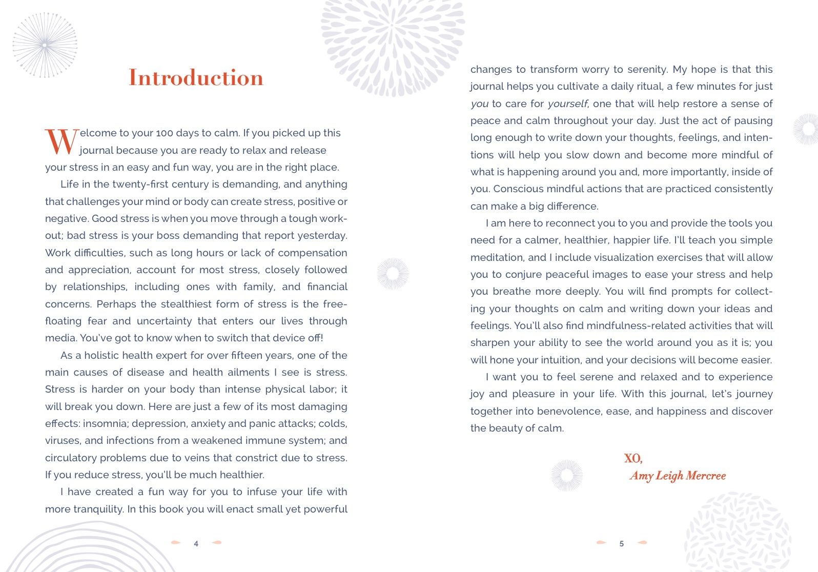 100 Days to Calm: A Journal for Finding Everyday Tranquility