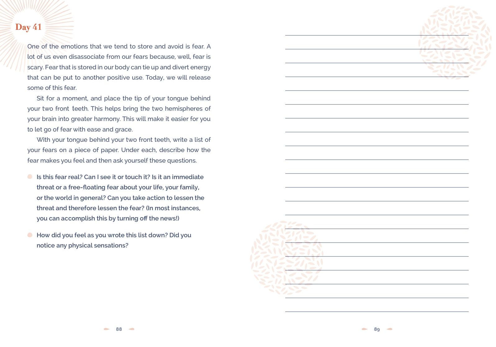 100 Days to Calm: A Journal for Finding Everyday Tranquility