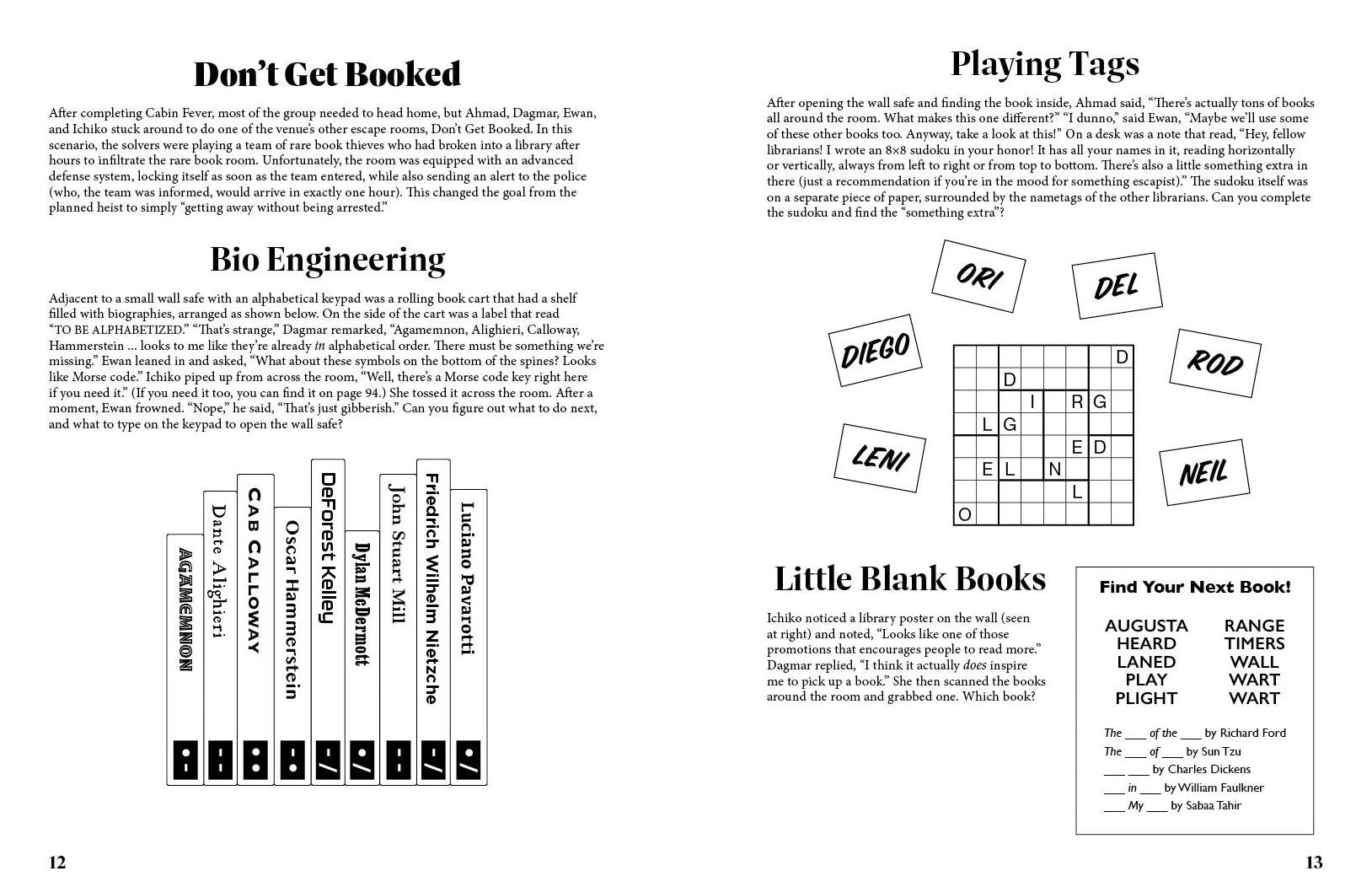Escape Room Logic Puzzles