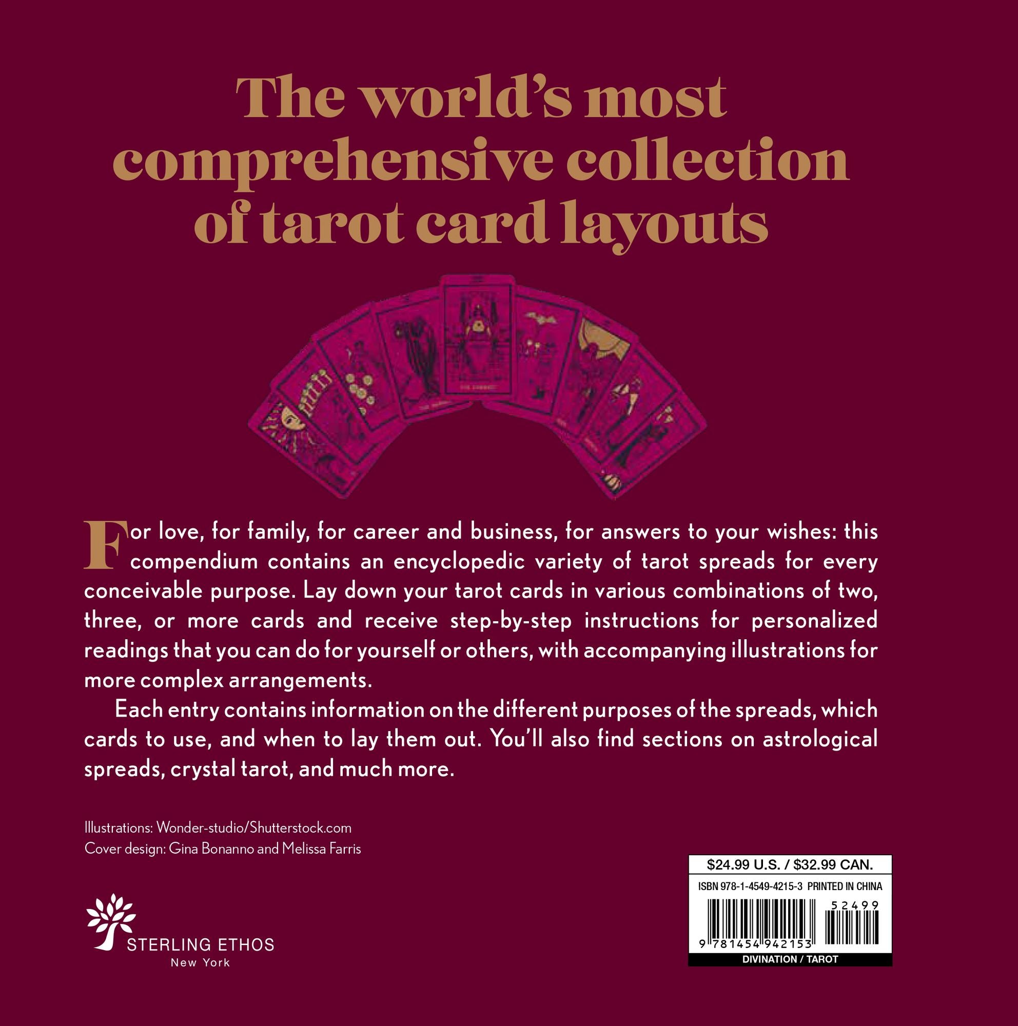 1001 Tarot Spreads: The Complete Book of Tarot Spreads for Every Purpose