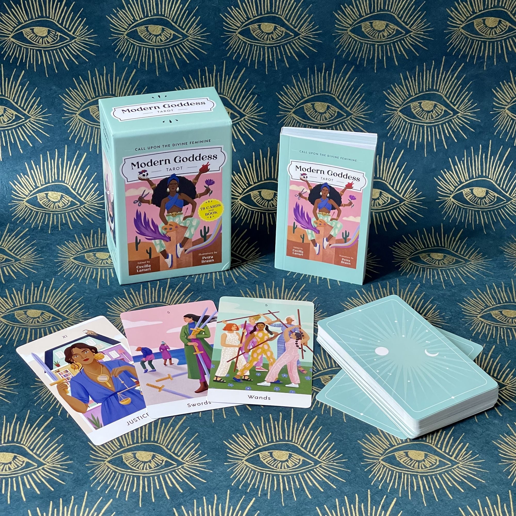 Modern Goddess Tarot Deck: Call Upon the Divine Feminine: A 78-Card Tarot Deck with Guidebook