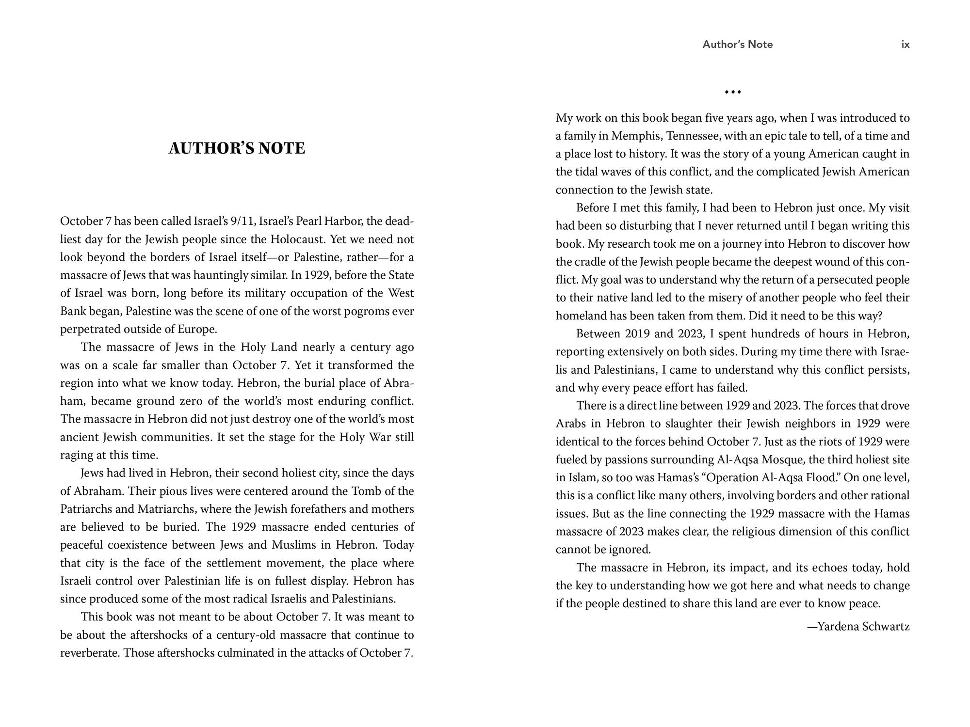 Ghosts of a Holy War: The 1929 Massacre in Palestine That Ignited the Arab-Israeli Conflict