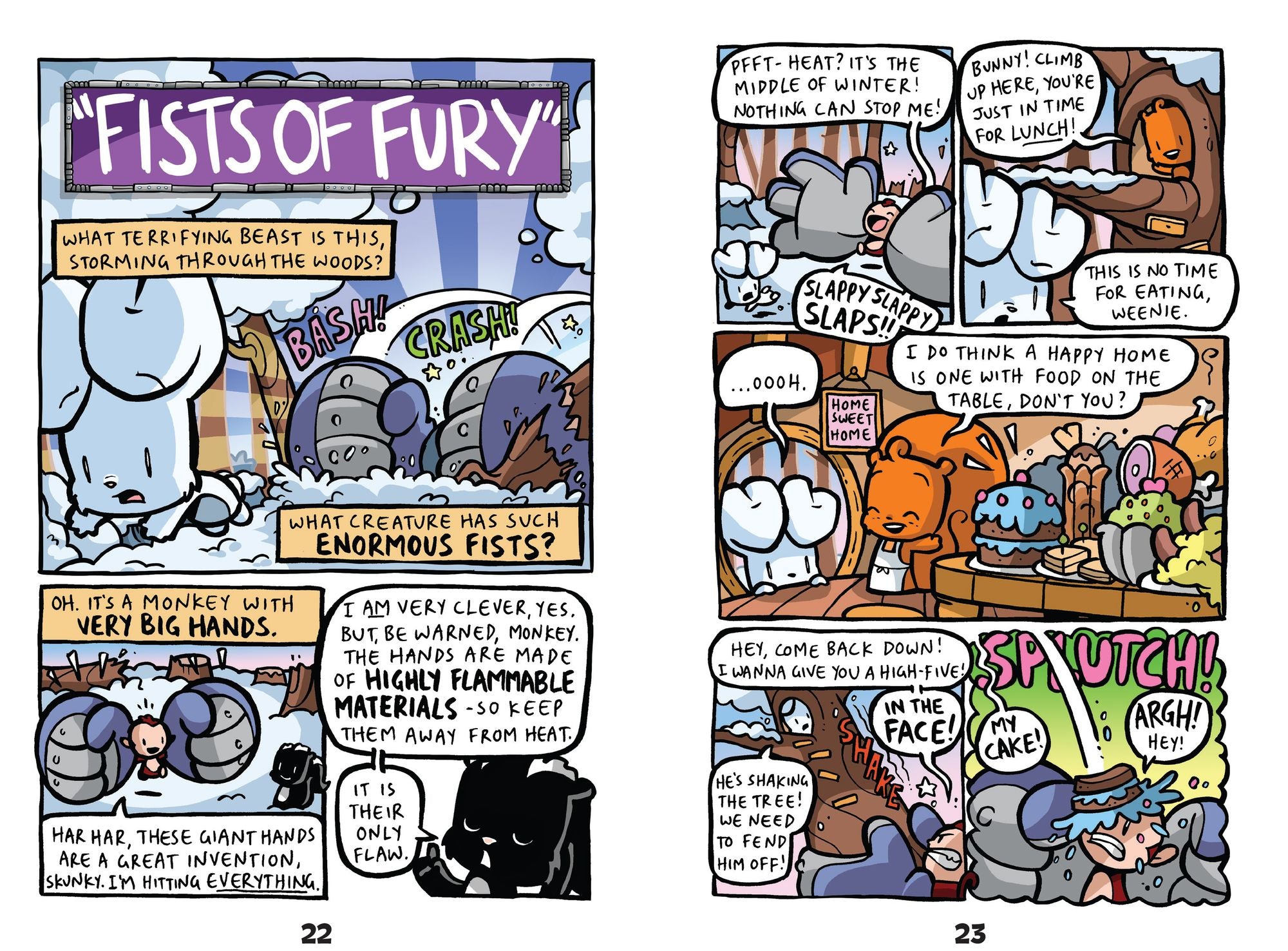 Bunny vs. Monkey