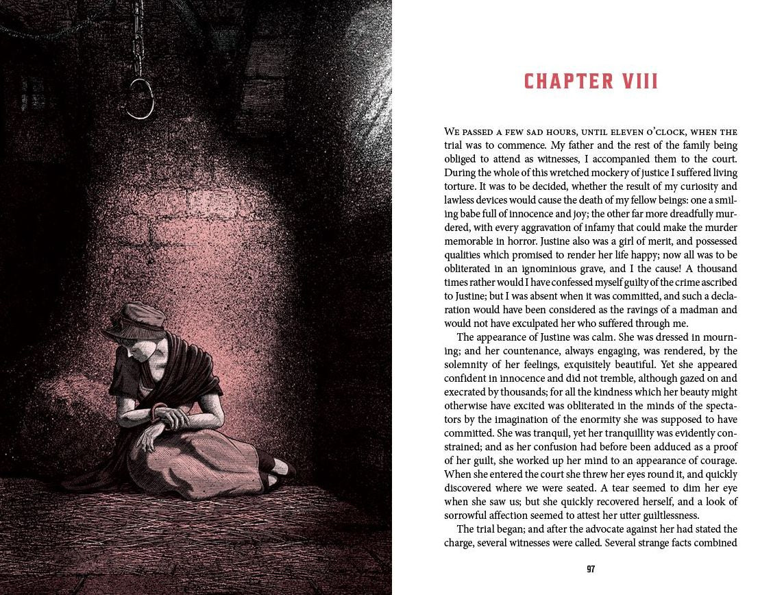 Frankenstein: Deluxe Illustrated Classics