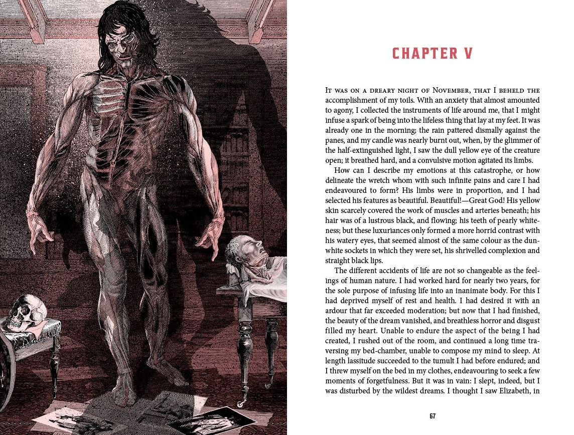 Frankenstein: Deluxe Illustrated Classics