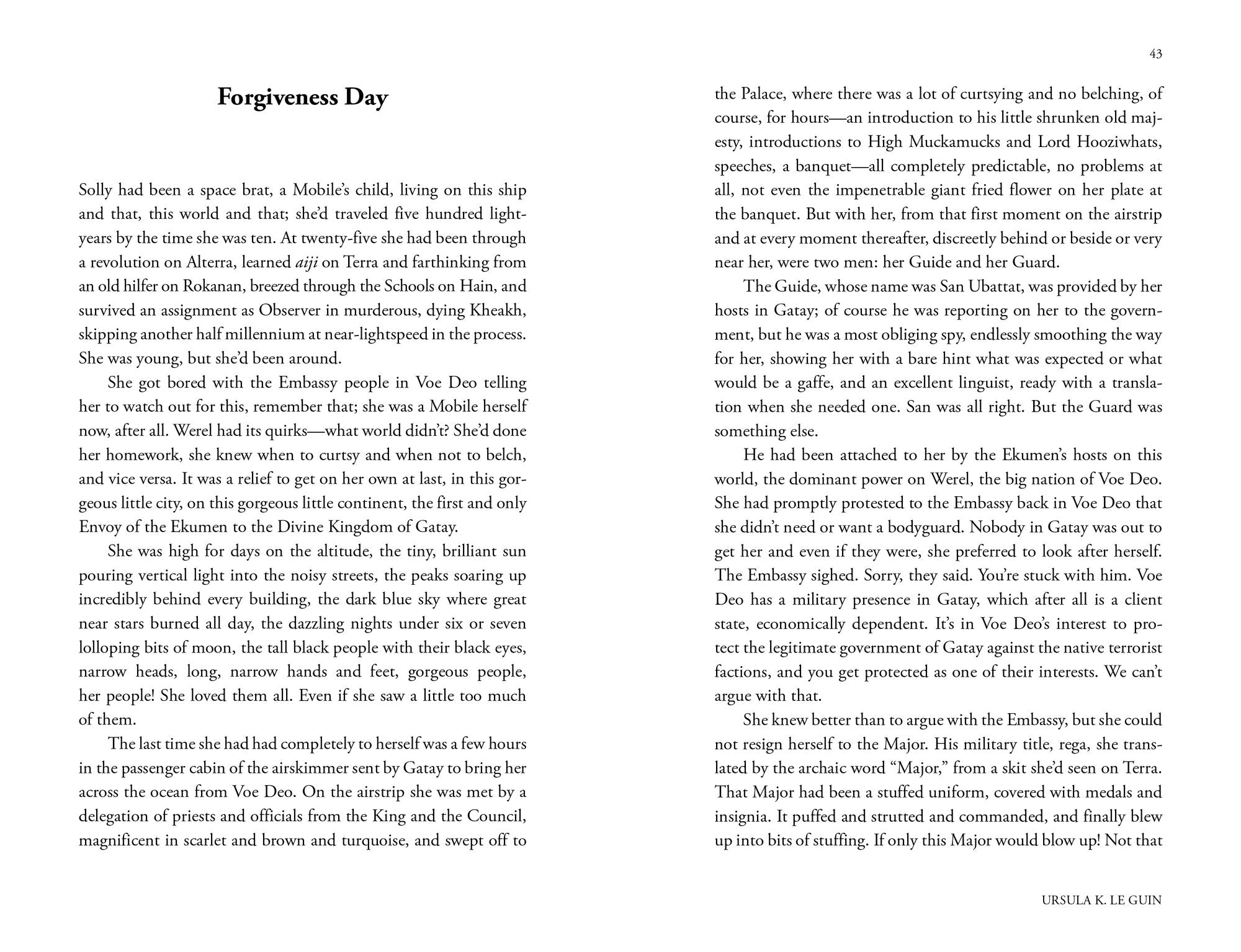 Five Ways to Forgiveness