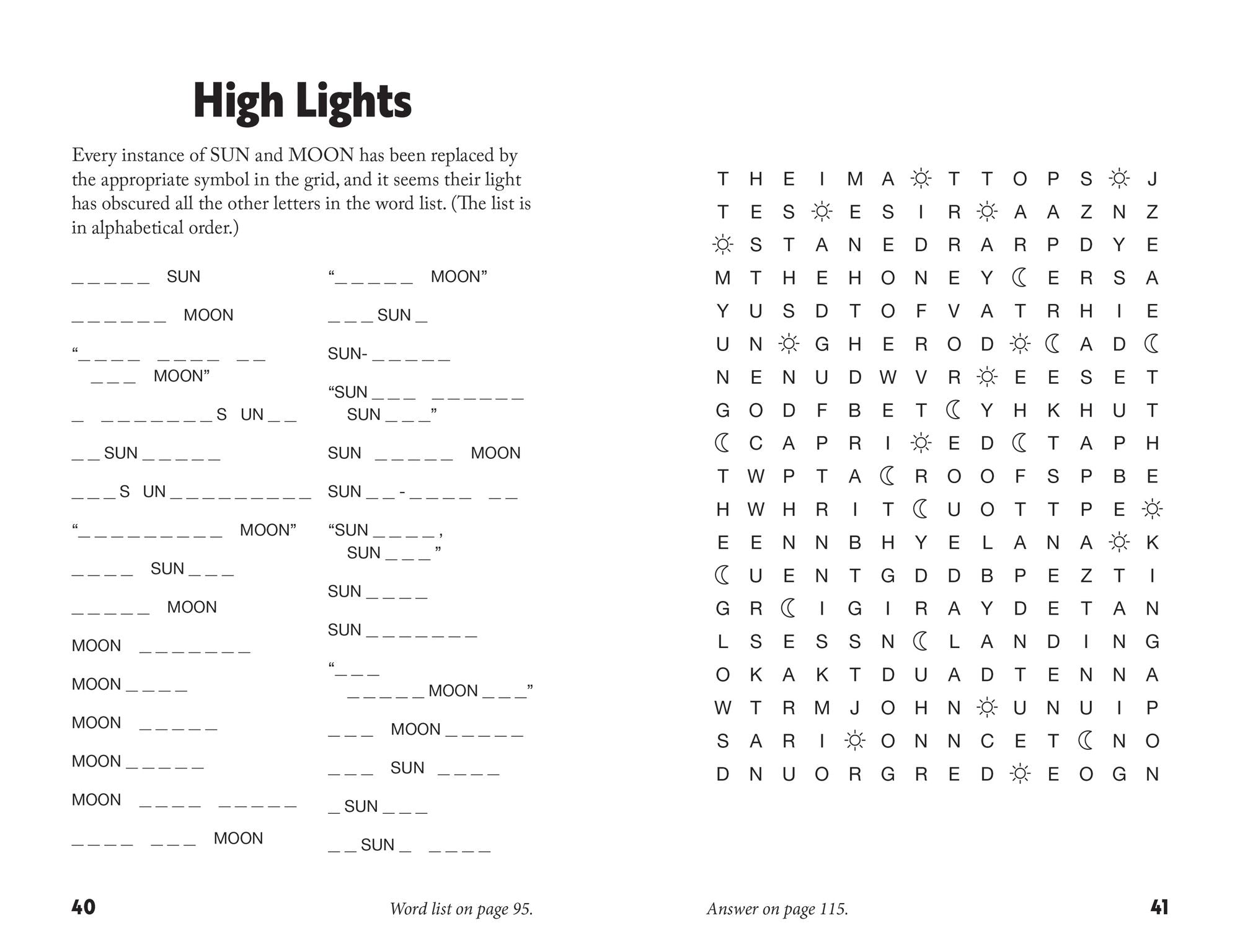Curiously Quirky Word Searches